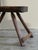 Brown Vintage Italian Sculptural Chair in Wood, 1950s For Sale - Image 8 of 12