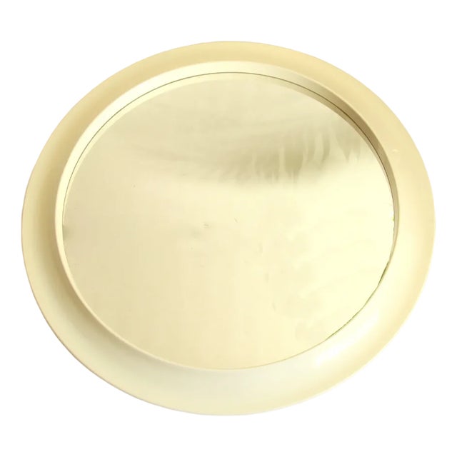 Large Vintage Plastic Pop Mirror, Italy, 1970s For Sale