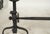 Large Vintage Pair of Iron Andirons. With a Cross Bar For Sale In Los Angeles - Image 6 of 9