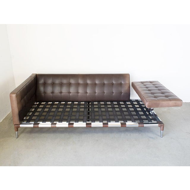 Metal Prive Sofa by Philippe Starck for Cassina and Archimoon Lamp from Flos, 2007, Set of 2 For Sale - Image 7 of 15
