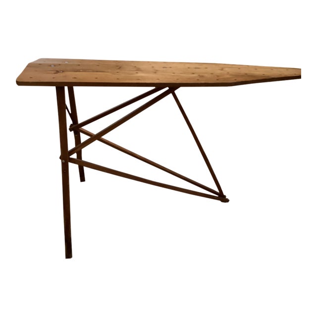 1920-30 First Lady Ironing Table Laundry For Sale
