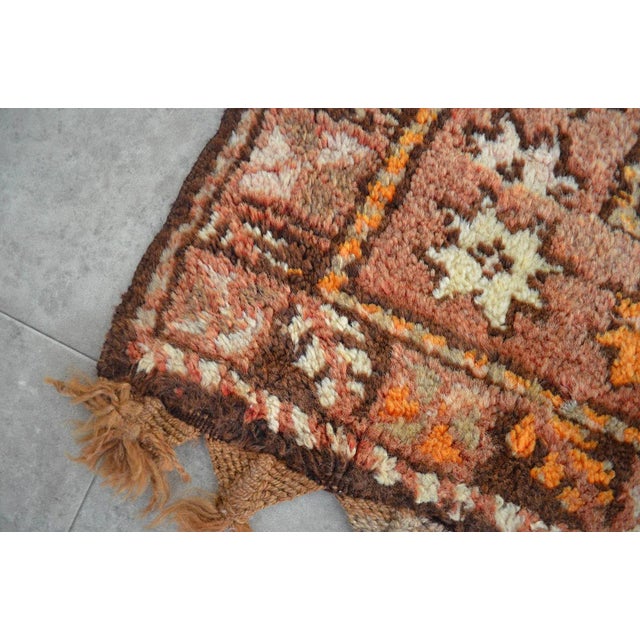 Handmade Turkish Tribal Rug. Neutral Colors Petite Rug - 3'6" X 4'11" For Sale - Image 12 of 12