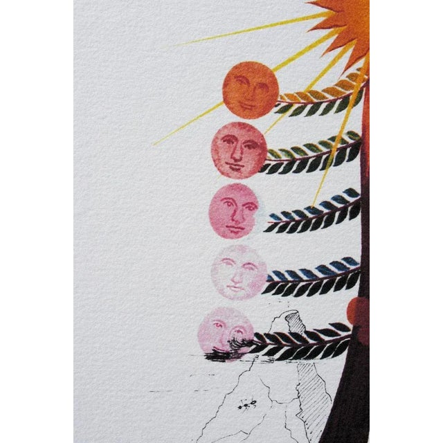 After Salvador Dali, Face Tree, 1979, Lithograph For Sale - Image 5 of 10