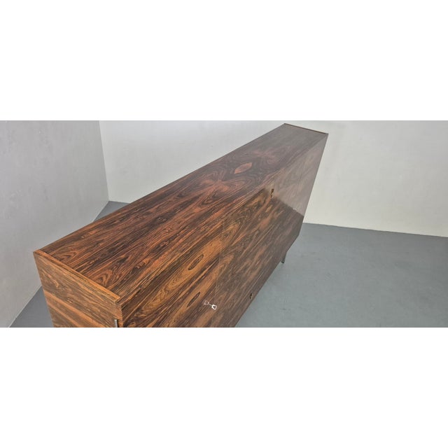 Large Mid-Century Modern Swiss Sideboard, 1960s For Sale - Image 9 of 17
