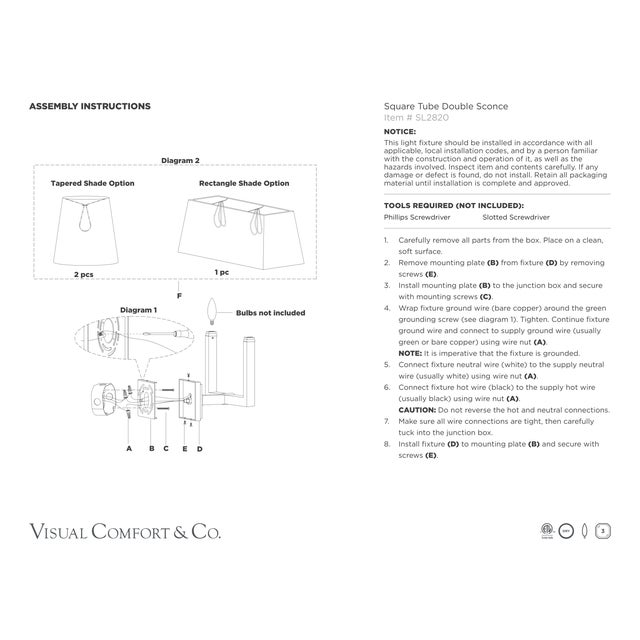 Modern Chapman & Myers for Visual Comfort Signature Square Tube Double Sconce in Bronze with Linen Shades For Sale - Image 3 of 4