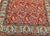 Vintage Persian Qum Area Rug, Hand-Knotted Wool, Allover Paisley & Vine Pattern, 5x7, Red & Ivory For Sale - Image 13 of 18