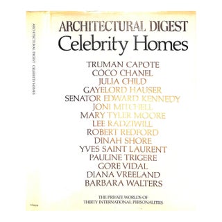 "Architectural Digest: Celebrity Homes" 1977 Rense, Paige [Edited By] For Sale