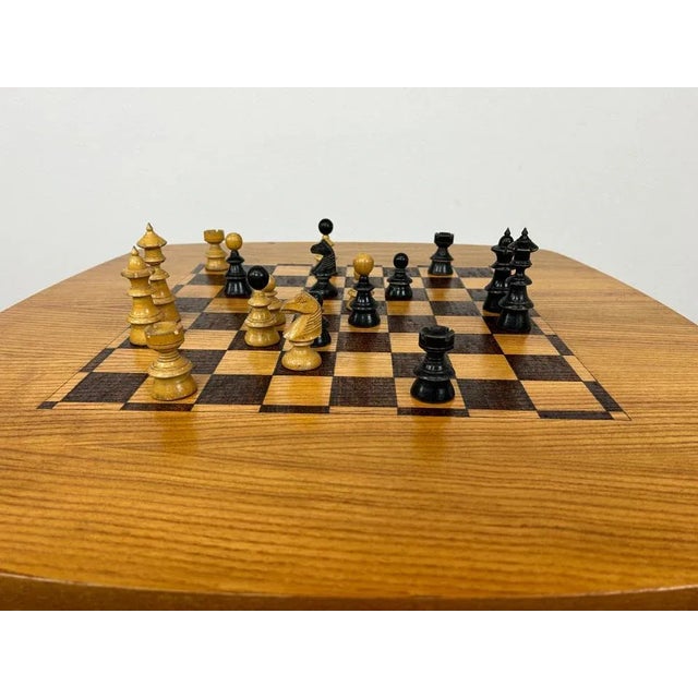 Vintage Chess Table, 1970s For Sale - Image 9 of 12