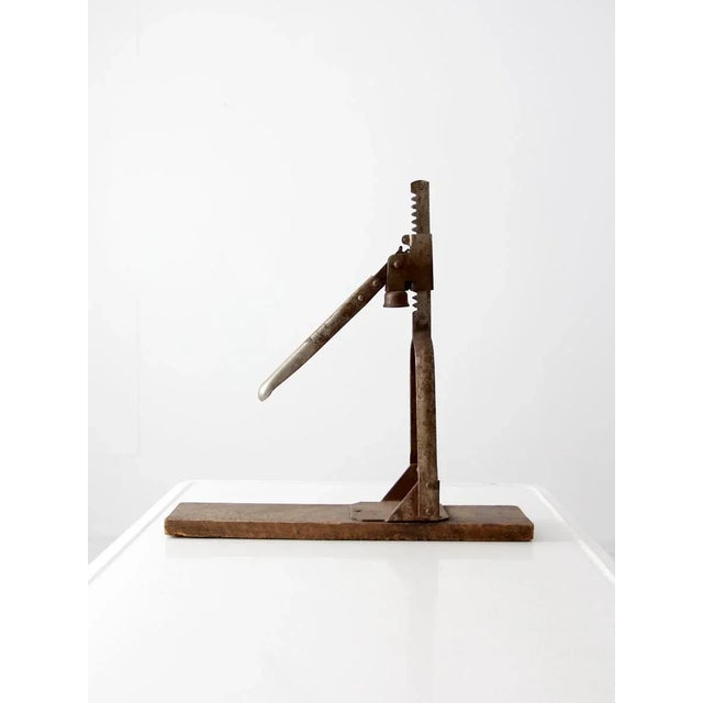 Brown Indestro Bottle Capper Circa 1920s For Sale - Image 8 of 8