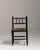 20th Century France Weathered Dark Oak Rush-Seated Spindle-Back Chair For Sale In Greensboro - Image 6 of 11