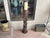 Farmhouse Vintage Indonesian Bali Carved Woodend Barley Twist Floor Candle Stand Holder For Sale - Image 3 of 5