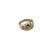 Late 20th Century Late 20th Century 14 Karat Yellow Gold and Diamond Band Ring, Size 6 For Sale - Image 5 of 8