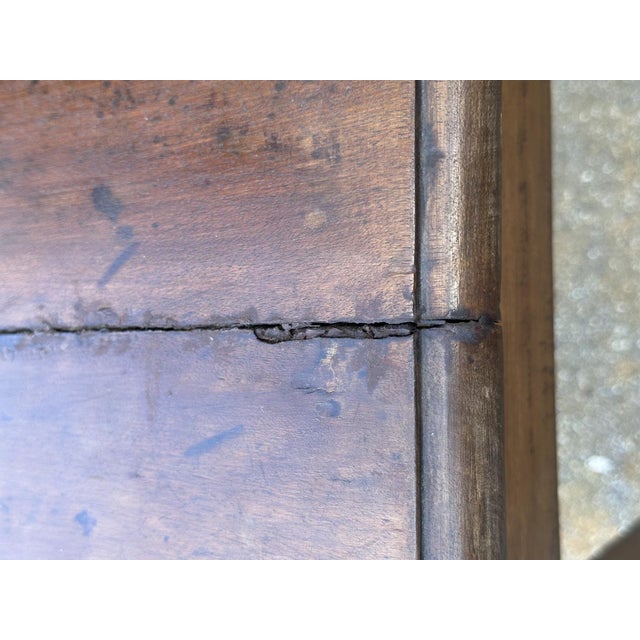 Brown Directory Desk in Walnut, Early 19th Century For Sale - Image 8 of 13