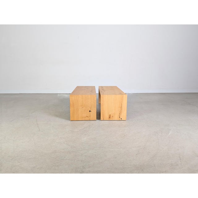 Side Tables in Beam Oak from Koinor, Set of 2 For Sale - Image 6 of 10