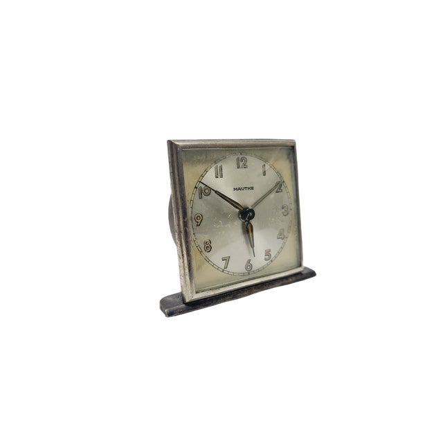 Vintage German Clock from Mauthe, 1930s For Sale - Image 6 of 7