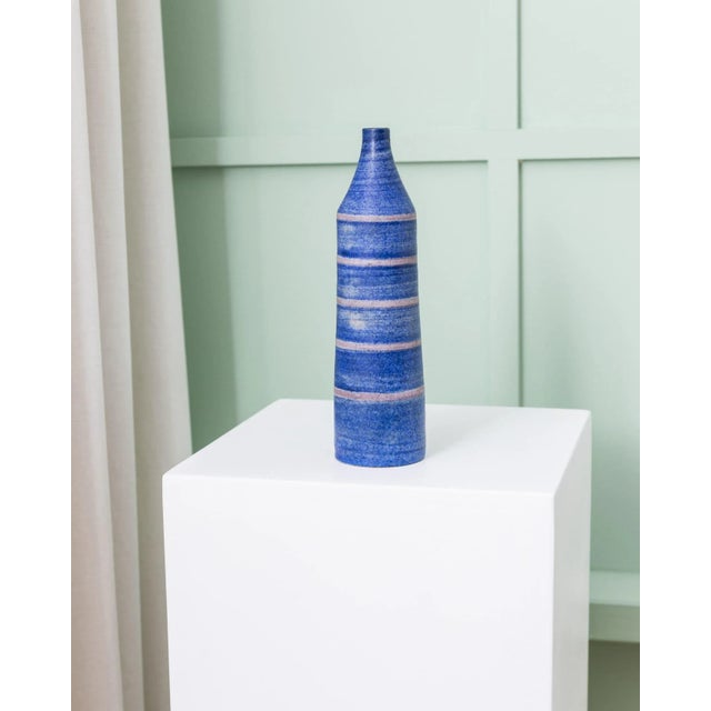 Deutsche Studio Ceramic Vase by Monika Maetzel for MCM, 1960s For Sale - Image 11 of 11