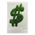 1980s Andy Warhol "Dollar Sign" Green Limited Series Lithograph For Sale
