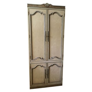 French Styled Wooden Armoire For Sale