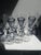Vintage Art Deco Revival Crystal Champagne Glasses with Purple Stems, Italy, 1980s, Set of 10 For Sale - Image 6 of 9