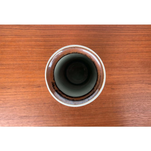 Mid-Century Modern Mid-Century Modern Danish Studio Pottery Vase by Svend Aage Jensen for Søholm, 1960s For Sale - Image 3 of 12