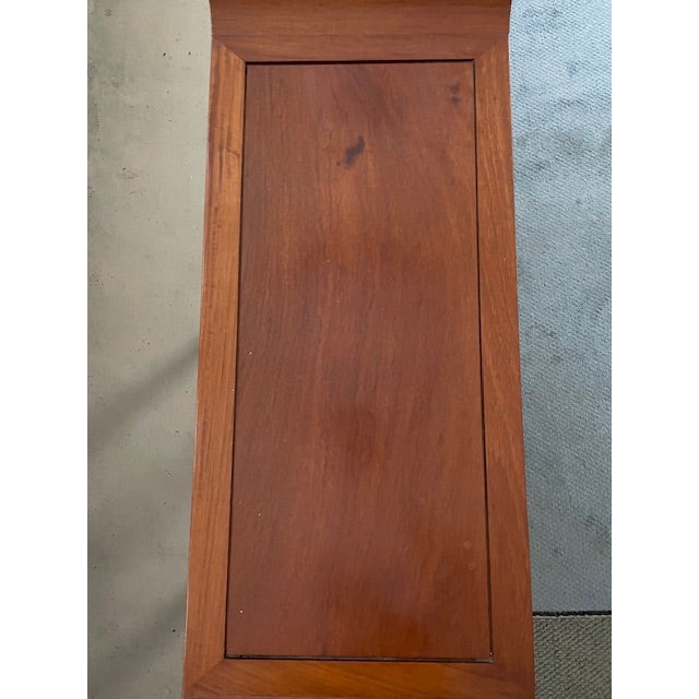 1960s Asian Pagoda Console Table For Sale - Image 4 of 5