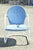 Antique Art Deco Steel Metal Vintage Blue Garden Patio Outdoor Lounge Chair. Item features a blue and white painted...