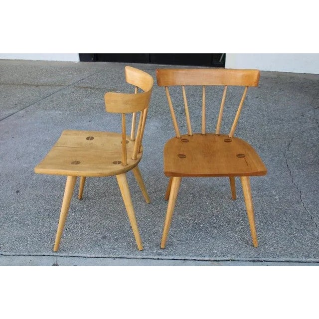 1950s Dining Chairs Attributed to Paul McCobb for the Winchendon Furniture Co. - Set of 4 For Sale - Image 5 of 10