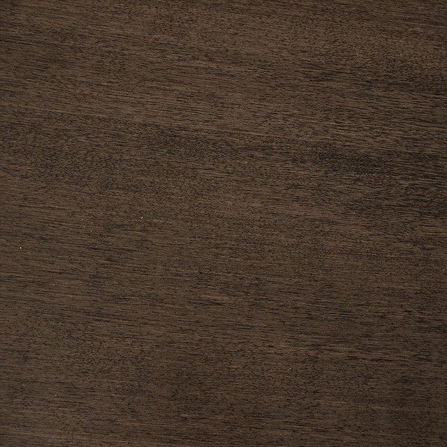 A four-drawer modern Greige finished cabinet featuring a ridged, wave-like front that doubles as drawer pulls. Its fluted...