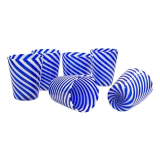 Glasses by Mariana Iskra for Ribes Studio, Set of 6 For Sale