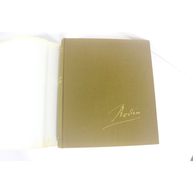 Paper 1967 Auguste Rodin Hard Cover Book For Sale - Image 7 of 15