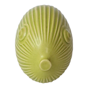 Jonathan Adler Green Puffer Blow Fish Menagerie Sculpture Ceramic 9.5" Figurine