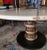Round Table with Turned Wooden Base from Jung, 2010s For Sale - Image 4 of 7