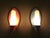 Pink & Blue Wall Lamps, 1950s, Set of 2 For Sale - Image 13 of 18