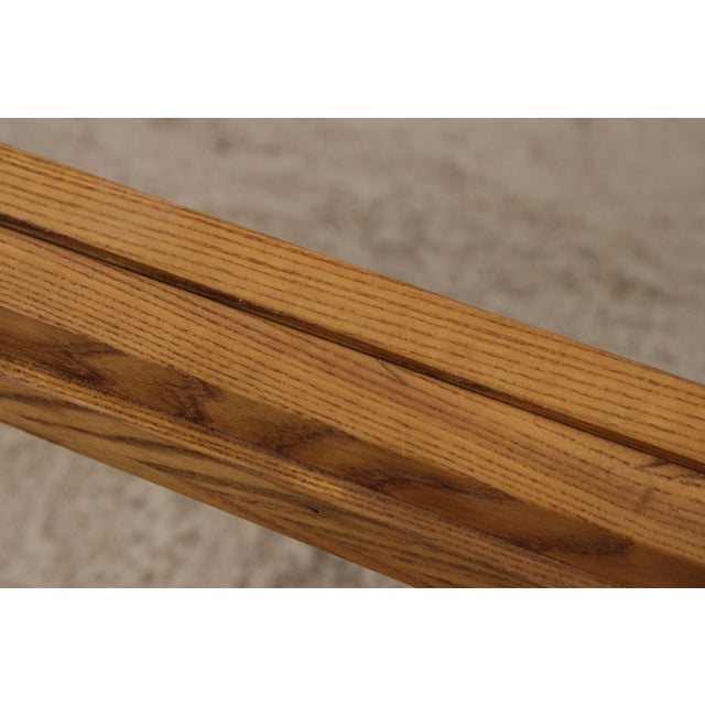 Stickley Cherry Oval Dining Table W. 3 Leaves For Sale - Image 11 of 16