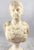 20th Century White Marble Bust of a Roman General For Sale - Image 9 of 13