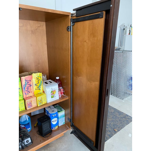 2010s Contemporary Italian Wooden Cabinet For Sale - Image 5 of 7