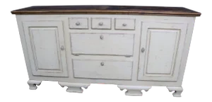 Century Furniture Country French Cream Copper Top Sideboard