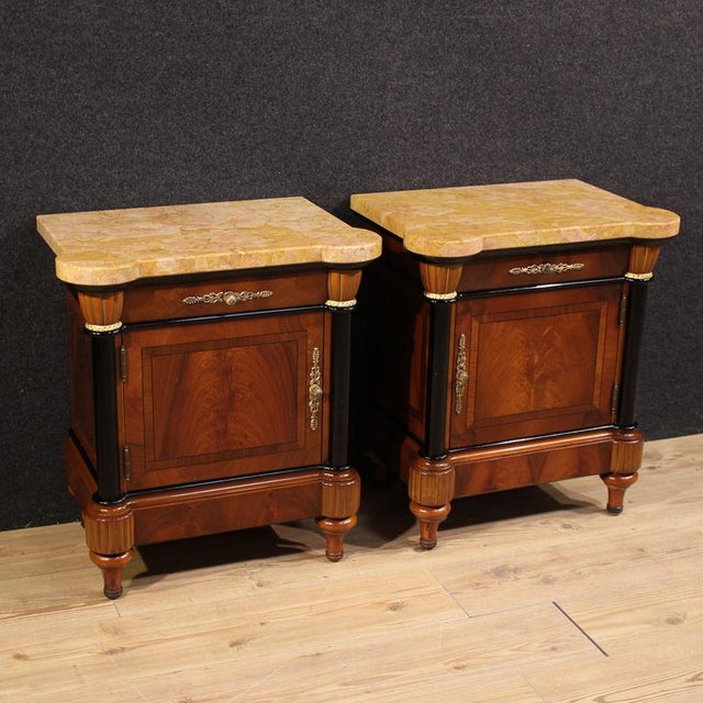 Vintage Italian Bedside Tables, 1980, Set of 2 For Sale - Image 13 of 13