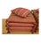 Pair of 1990s Matching Custom-Made Pillow Stacked Ottomans on Casters With Tassels For Sale - Image 6 of 8