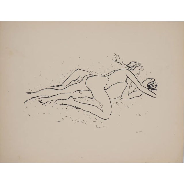 Albert Marquet, Skin Against Skin, 1925, Original Lithograph For Sale