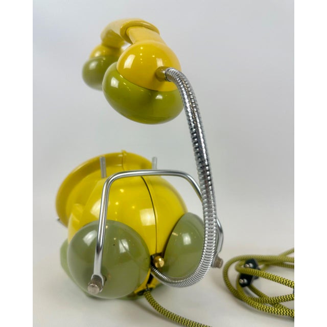 Mid-Century Modern Bobo Telephone Table Lamp by Sergio Todeschini for Telcer, Italy, 1970s For Sale - Image 3 of 17
