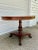 Antique American Empire Mahogany Paw Foot Pedestal Center Table, Late 19th Century For Sale In South Bend - Image 6 of 12