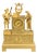 Empire Gilt Bronze Mantel Clock, Pairs, France, 1850 For Sale