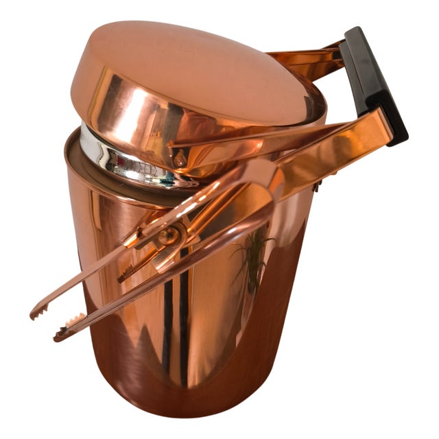 Copper Ice Bucket from Alfi, 1970s For Sale