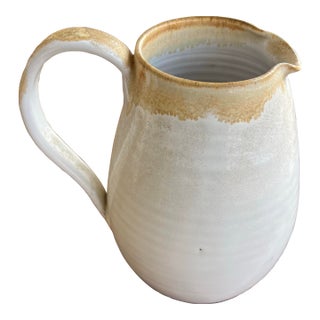 Vintage Holly Hill Pottery Pitcher For Sale