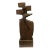 American Mid-Century Modernist Abstract Hand-Carved Wood Sculpture, Ca. 1950s For Sale