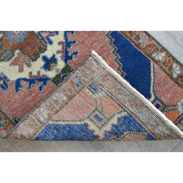 1970s Vintage Turkish Rug For Sale - Image 4 of 5