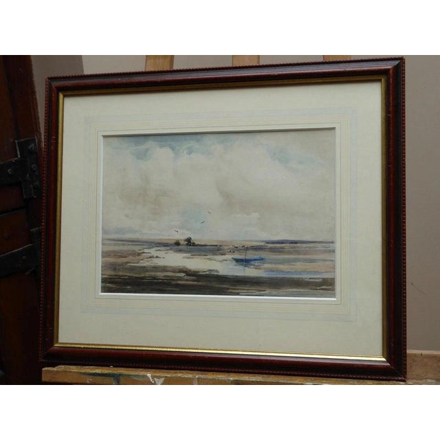 J. S. C. McEwan Brown, Mud Flats, 1930s, Watercolour For Sale - Image 4 of 12