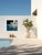 Contemporary No Running on the Pool Deck by Mark Forbes – Modern Poolside Scene | Framed & Ready to Hang For Sale - Image 3 of 7
