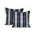 Charcoal Roper Charcoal 20x20 Down Filled Pillow For Sale - Image 8 of 11